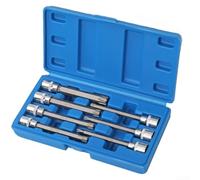 3/8 Drive Hex Socket Set 7Pc Extra Long 110mm(Star)