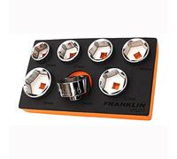 3/8" Drive Low Profile Filter Socket Set 7 Pcs Franklin Tools XFLO7