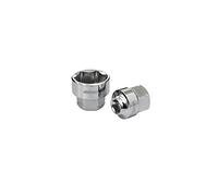 3/8" Drive Low Profile Go-Thru Socket 6 Point 17mm BOXO SK3062-17P