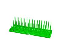 3/8" Drive Socket Holder Vertical Tray 3 Tier 45 Pce Green Boxo B-38VERT3-G