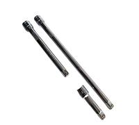 3/8" Drive Straight Socket Extension Bar Set 75mm 150mm + 250mm 3pc