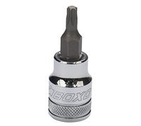 3/8" Drive T25 Torx Bit Socket Boxo S2 Steel Bit 48mm Overall Length Star Bit