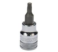 3/8" Drive T40 Torx Bit Socket Boxo S2 Steel Bit 48mm Overall Length Star Bit