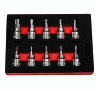 3/8" Drive Torx Plus Bit Socket Set 10 Pcs BOXO BX716-R2