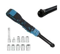 3/8" Extended Cordless Electric Ratchet Wrench Compatible with Makita 18V 21V Battery, 6" Extended Head, 320RPM 80N.m LED Light Power Ratchet with 8 Sockets and 1/4" Adapter(Battery Not Included)