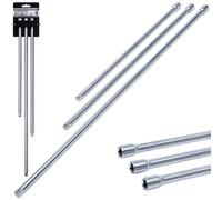 BGS - 3/8" Drive Extension Bar Set - 375, 450 & 600 mm - 3 pcs - 92236