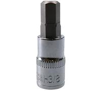 3/8" Hex Key Socket/Bit 3/8" Drive Imperial AF SAE 6 Sided Allen Key 48mm Cr-V