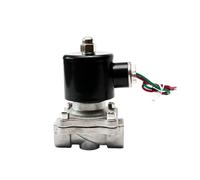 3/8 inch 1/2 inch 3/4 inch 1 inch 1-1/4 inch 1.5 inch 2 inch Two-Way Solenoid Valve Stainless Steel 12v 24v 110v 220v Normally Closed(3/4 inches,BSP_24VAC)
