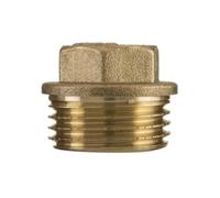 3/8" inch BSP Thread Brass Pipe Screw Hex Male Blanking Plug Tube End Cap
