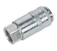 3/8 Inch Bspt Female Thread Coupling Body Adaptor For 100 Psi Airflow