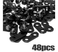 3/8 Inch Chainsaw Chain Links with Preset and Tie Straps for Oregon Type 72/73 Repair, Compatible with 0.050" & 0.058" Gauge, Fits Multiple Models Including H51, S51, H47 and More(12pcs)