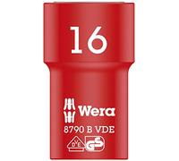 Wera 05004960001 8790 B VDE Zyklop 3/8" socket, insulated, 16 x 46 mm