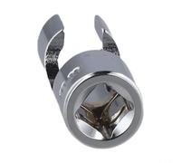 3/8 Inch Drive 10-19mm Fuel Line and Injector Socket Wrench Set, Chrome Vanadium Steel Open Socket for Automotive Repair and DIY（12MM）