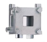3/8 Inch Drive Brake Piston Wind Back Tool Silver | Fits hundreds of models, domestic and import vehicles, adapter, for versatile use