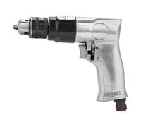 3/8-Inch High Speed Pneumatic Drill Reversible Rotation Air Drill Tool Reversible Right Angle Air Drill for Drilling Idle Speed 1700rpm with Socket Wrench