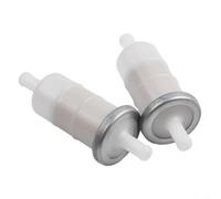 3/8 Inch Inline Fuel Filter Replacement,for Honda GL1500 1988-2000 and,GL1200 1984-1987, Small Engine Petrol Filter for Motorcycle or Garden Equipment, 2 Pack