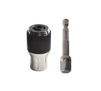 3/8-Inch Tap Socket Wrench Set Steel Drill Adaptor Tool Kit | This heat-treated steel tap socket set with a connecting rod delivers reliable performance for drill and ratchet tapping.