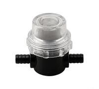 3/8 Inch Water Strainer, Inline Water Filter with 50 Mesh Stainless Steel Screen for Sprayers, Pressure Washers, and Marine Raw Water Pumps