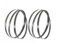 3/8 Inch Width Woodworking Saw Blade, 6 T 56 1/8 Inch Bandsaw Blades, 10mm Width Portable Band Sawblade for 28-180 28-185 2pcs