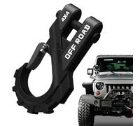 3/8 Inch Winch Hook - Durables Clevis Linkage, Versatile Trailer Chain Hook | Heavy-Duty Recovery Fitting For Offroad,Tractor, Pickup, Towing Trailer, Plow, Lifting, 4WD, Cargo, Emergencies Use