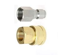 3/8' Male Female Quick Connector Cleaning Machine High Pressure Washer Gun Sprayer Pipe Hose Fitting Parts Adaptors