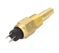 3/8 NPT 3W 103℃ Brass Engine, 8 NPT Temperature Sensor Temperature Sensor 3 Water Temperature Sensor Generator Part Fit for Vdo