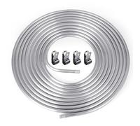 3/8" OD Aluminum Hard Fuel Line 25 Feet Hardline Tube Thickness is 0.039"
