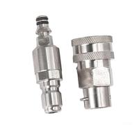 3/8 Quick Connect Hose Adapter for High Pressure Washers Built to Support For Karcher Pressure Washer Hose Connections B)