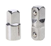 3/8 Socket Adapter Set Electric, 2-piece Set | Impacts Driver Socket Adapter for Screwdriver Handle Electric Screw, Outer Square Electric Wrench Extension Rod