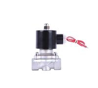 3/8" Stainless Steel Solenoid Normally Closed DN10 Pipeline Control Switch Water s for Water Oil Air 220V 24V 12V(G-380vac)