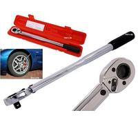 3/8" TORQUE WRENCH 19-110 N.M CV STEEL RATCHET GARAGE TOOL CASE CT0737