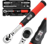 3/8" Torque Wrench Set for Spark Plugs, 10-60 Nm, Magnetic Sockets