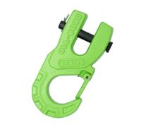 3/8" Tow Winch Hook Reinforced Alloy Steel Tow Hook 10 Ton Capacity Clevis Clip For Truck Recovery Vehicle Recovery