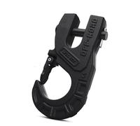 3/8" Tow Winch Hook Reinforced Alloy Steel Tow Hook 10 Ton Capacity Clevis Clip For Truck Recovery Vehicle Recovery