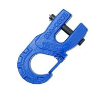 3/8" Tow Winch Hook Reinforced Alloy Steel Tow Hook 10 Ton Capacity Clevis Clip For Truck Recovery Vehicle Recovery