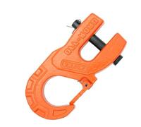 3/8" Tow Winch Hook Reinforced Alloy Steel Tow Hook 10 Ton Capacity Clevis Clip For Truck Recovery Vehicle Recovery