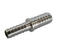 3/8” X 1/4" Stainless Steel Barb Hose Splicer Adapter Connector