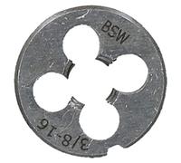3/8" x 16 BSW Whitworth 25mm Circular Die Tungsten Steel Thread Cutter