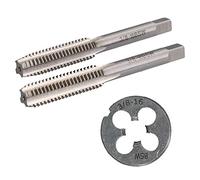 3/8" x 16 BSW Whitworth Tap & Die Set Taper Plug & Die Tungsten Steel