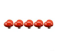 3.8cm Compact Toilet Tank Button Decoration(Red 5)
