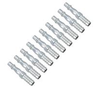 3/8in BSP (9.5mm) Air Hose Barb Tail with Male PCL Type Connector Fitting 10pc