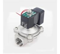 3/8inch Solenoid Electric Water Valve 220v 12v Stainless Steel Normally Closed Non-hot DIN 1Pcs(Npt-240vac,2W-10 VITONSEAL)