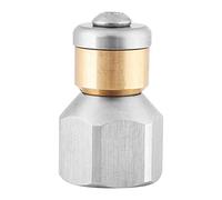 3/8Inch Stainless Steel Pressure Pipeline Cleaning Rotary Nozzle Sewer Jetting Nozzle for High Pressure Washer