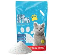 3.8L Silica Cat Litter Crystals - Super Absorbent and Odour Neutralising, Non Clumping, Long Lasting, 3.8kg Low Maintenance Litter for Fresh & Hygienic Homes (3.8L Cat Litter Crystals)