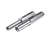 3.8mm & 4.5mm Gamebits Screwdriver Tool Bit Set Disassembly Tool for N64 Gaming & 2 Pcs Security Screwdriver Set