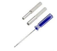 3.8mm 4.5mm Security Screwdriver Set for NES for SNES N64 for Gameboy for Gamecube, Metal Gamebit Tool Bits for Video Game Cartridge Console Repair Cleaning