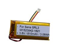 3.8V 810mAh Battery Replacement for Sena SRL3 Motorcycle Bluetooth Communication System, SP144 Battery Replacement, SRL3 Battery