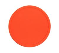 3.9 Inch Colorful Silicone Coasters Heat Resistant Tea Cup Mat Lots Drink Coffee Mug Glass Beverage Holder Pad(Orange)