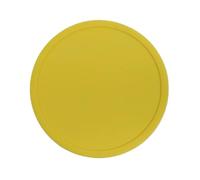 3.9 Inch Colorful Silicone Coasters Heat Resistant Tea Cup Mat Lots Drink Coffee Mug Glass Beverage Holder Pad(Yellow)