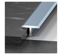 3 * 90cm Aluminum Alloy Floor Transition Strip for Laminate & Tile Floors No-Drill Seamless Gap Protection for Kitchen, Living Room, Residential & Commercial Use(Blue,10mm)